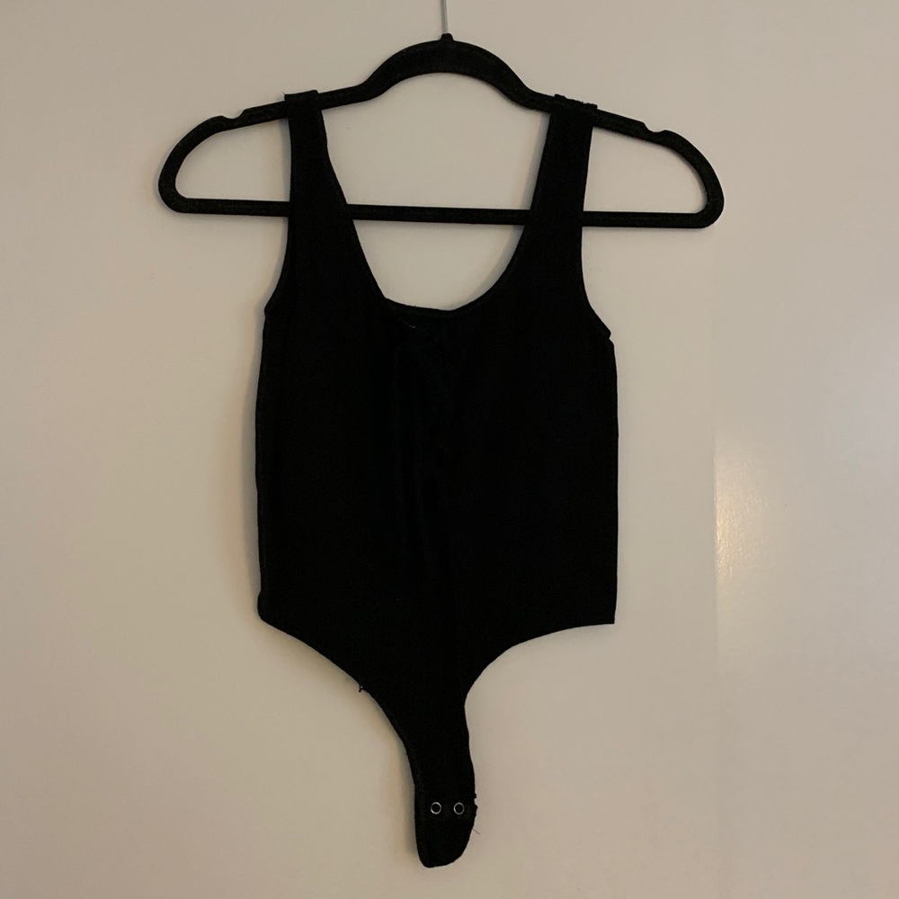 Lace Up Bodysuit